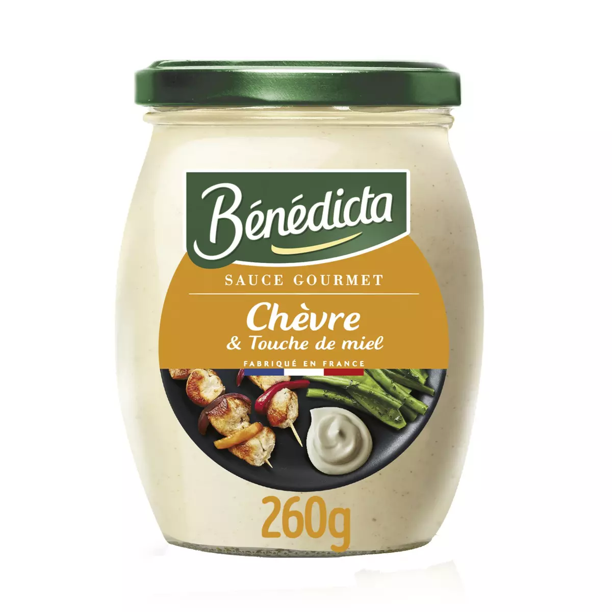 BENEDICTA Sauce chèvre miel 260g