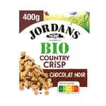 JORDAN'S Country Crisp céréales bio complètes chocolat noir et fêves de cacao 400g