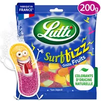 AUCHAN Bonbons goût tutti frutti sans sucres 150g pas cher 
