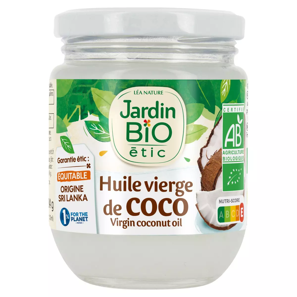 Huile coco vierge 20cl