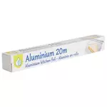 POUCE Papier aluminium 20m 1 rouleau