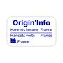 Voir la diapositive 2 : D'AUCY Duo de haricots verts et haricots beurre 100% cultivés France 455g