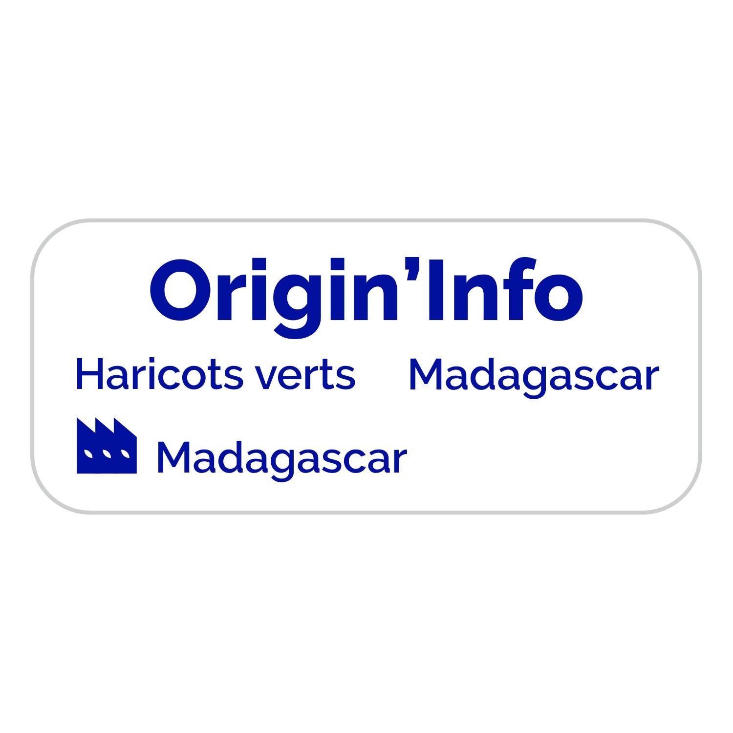 Voir la diapositive 2 : D'AUCY Haricots verts extra fins cueillis et rangés main en bocal 280g