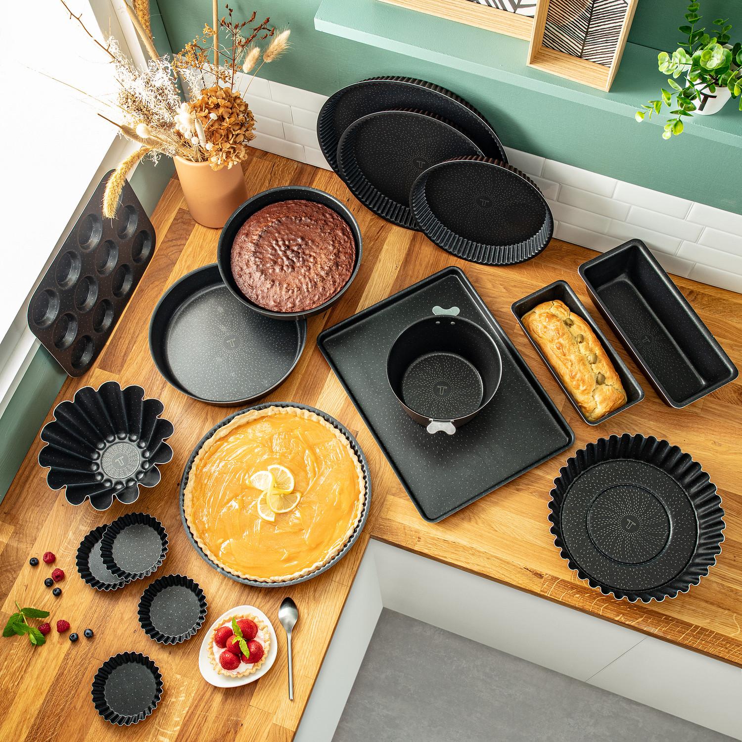Voir la diapositive 3 : TEFAL Moule cake PERFECT BAKE métal 28 cm