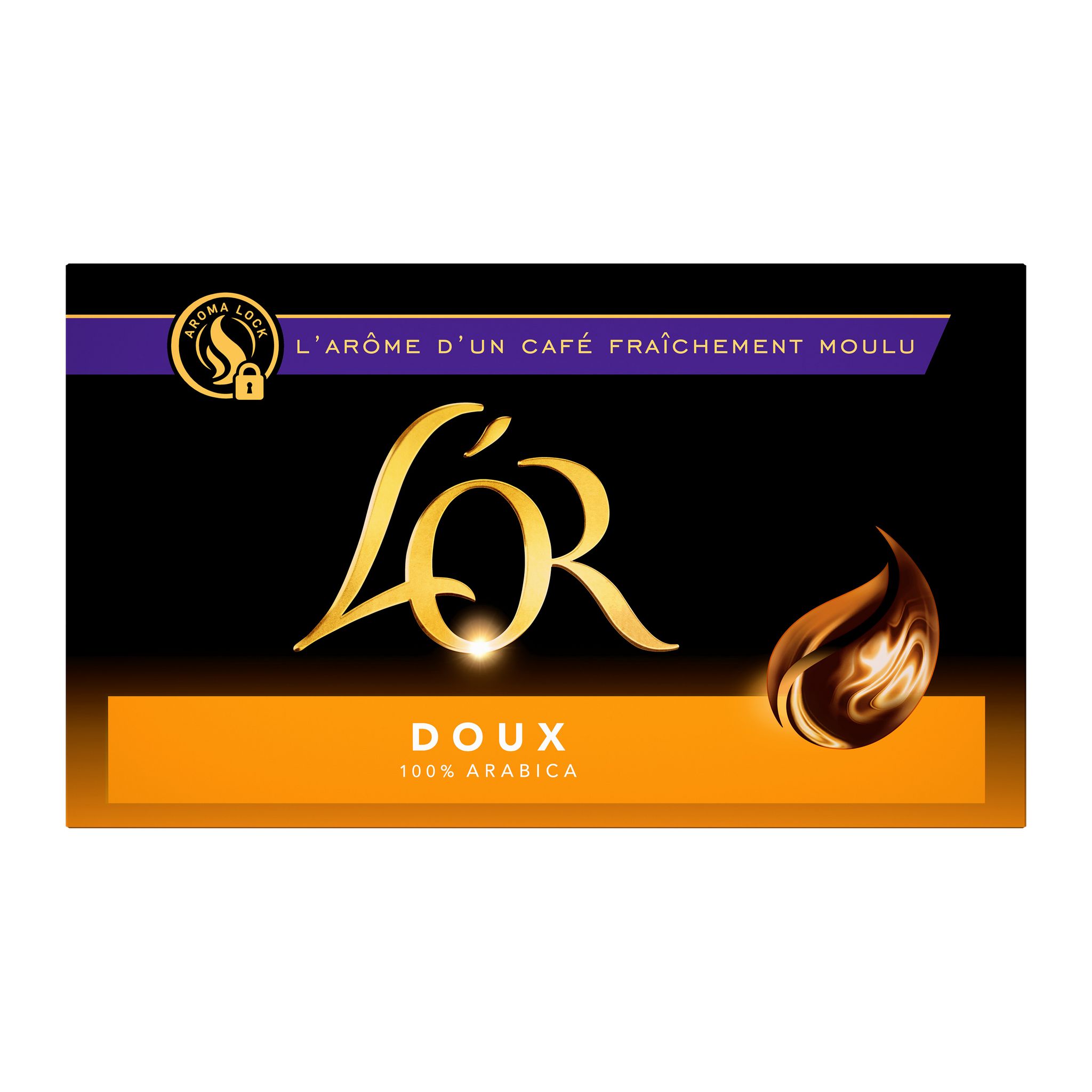 L'OR Café moulu doux 3x250g