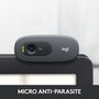 Voir la diapositive 3 : LOGITECH Webcam C270 HD avec microphone