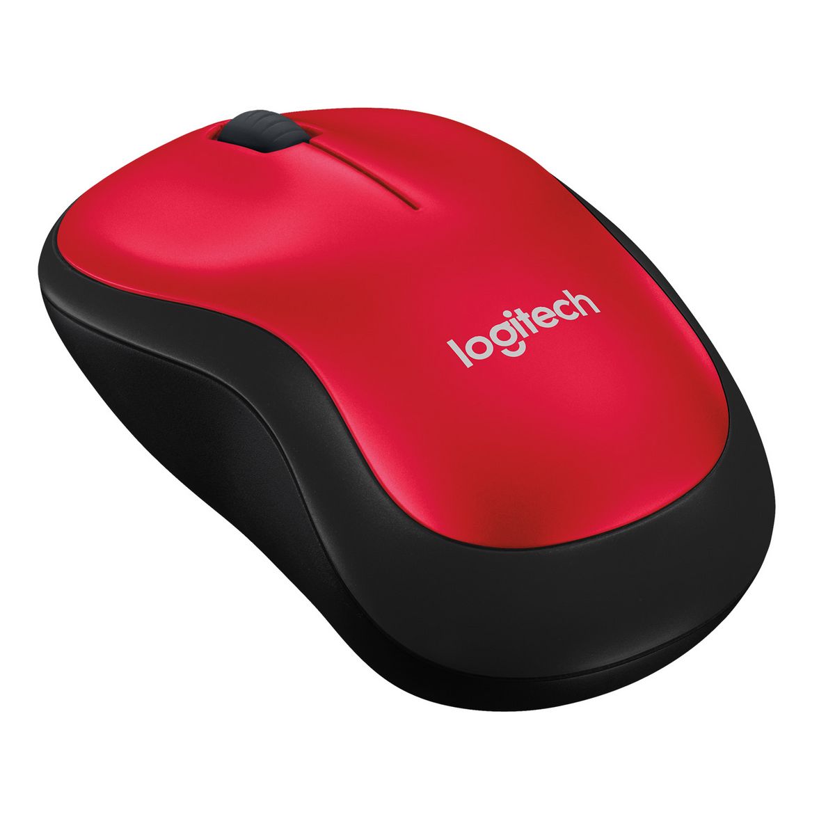 LOGITECH Souris sans Fil M185 Optique Rouge