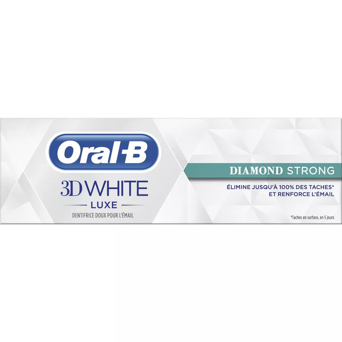 ORAL-B 3D White Luxe dentifrice doux pour l'email 75ml