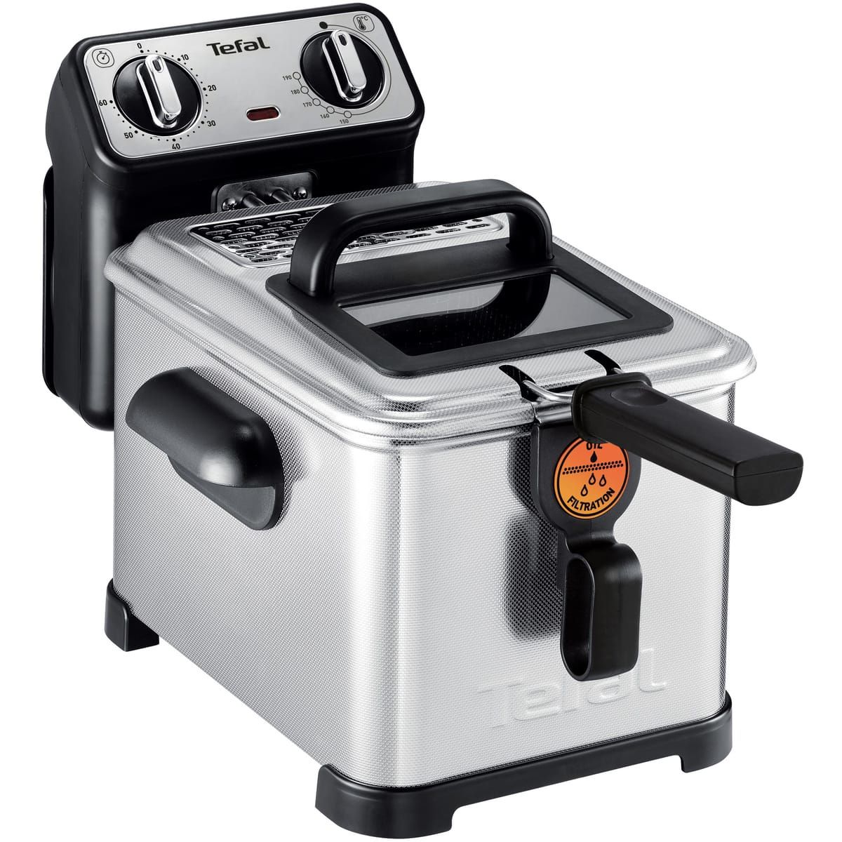 TEFAL Friteuse électrique semi-professionnelle Filtra FR516110 - Inox