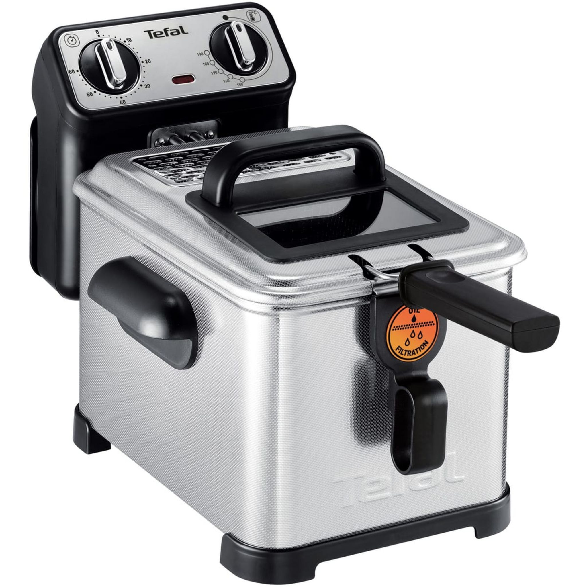 Voir la diapositive 2 : TEFAL Friteuse électrique semi-professionnelle Filtra FR516110 - Inox