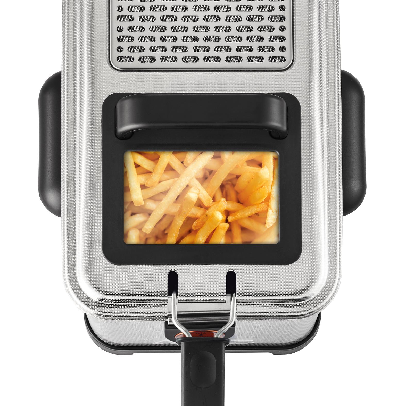 Voir la diapositive 3 : TEFAL Friteuse électrique semi-professionnelle Filtra FR516110 - Inox