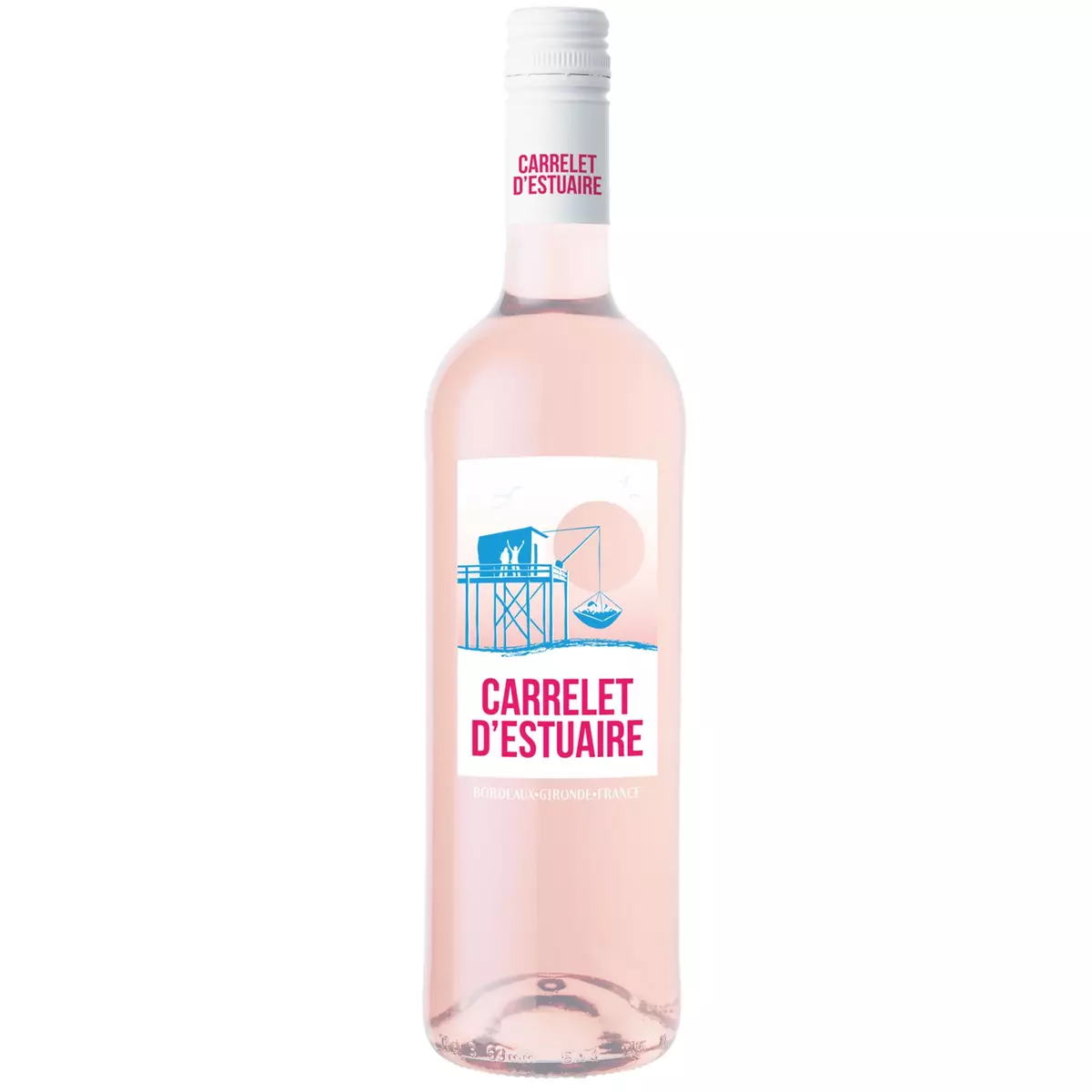 AOP Bordeaux Carrelet d'Estuaire les Vignerons de Tutiac rosé 75cl