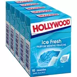 Hollywood HOLLYWOOD Ice fresh chewing-gums sans sucres menthe fraîche