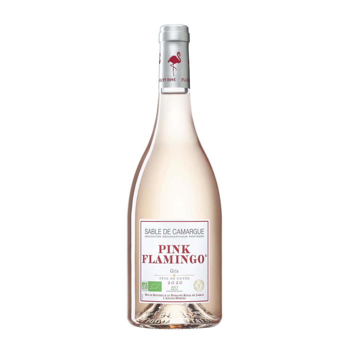 IGP Sables de Camargue gris Pink Flamingo bio rosé 75cl