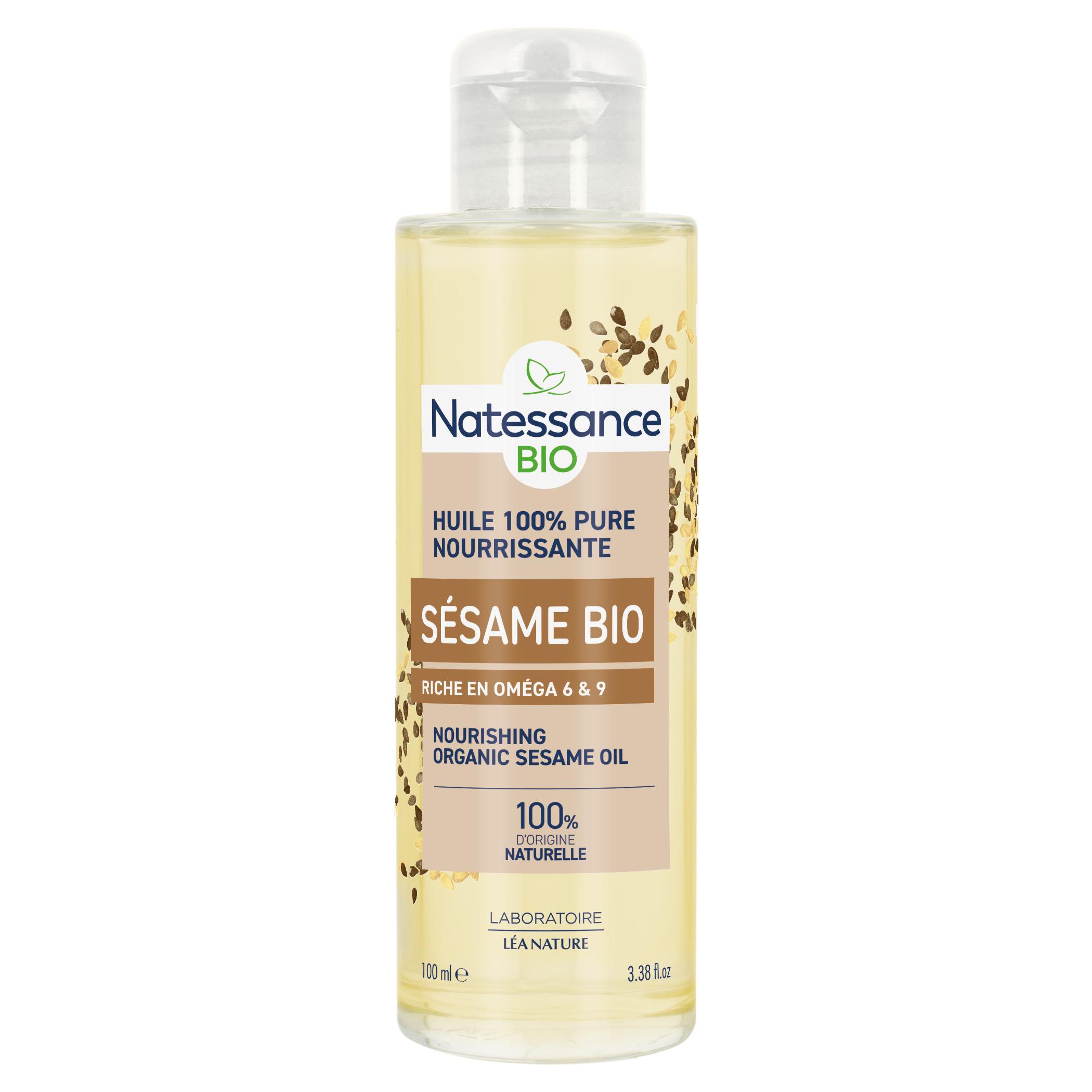 NATESSANCE Huile de sésame bio 100ml