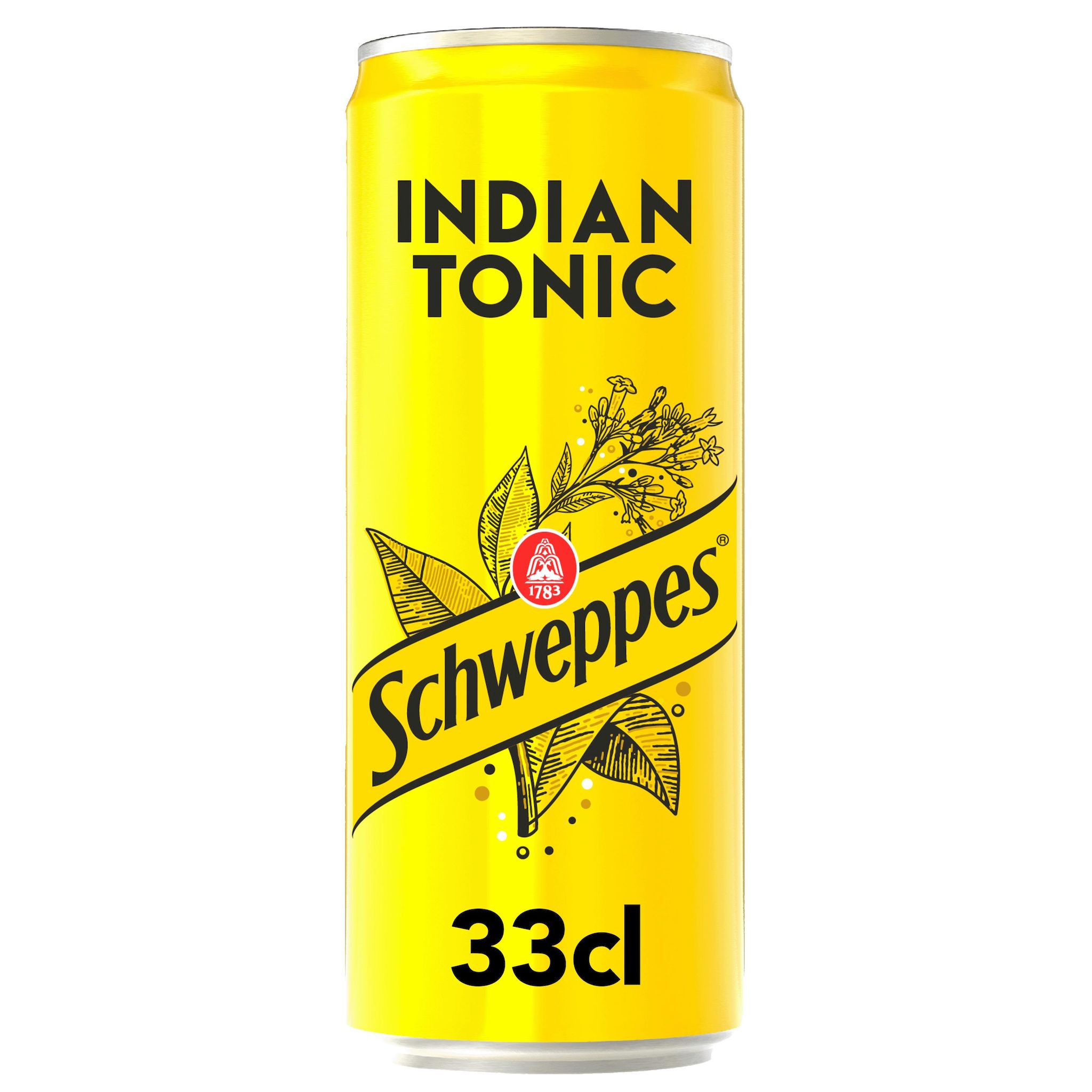 Voir la diapositive 2 : SCHWEPPES Boisson gazeuse Indian tonic boîte 33cl