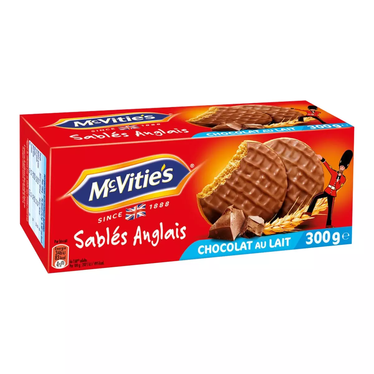 AUCHAN Biscuit fourré au chocolat sachets individuels 16 biscuits 300g pas  cher 