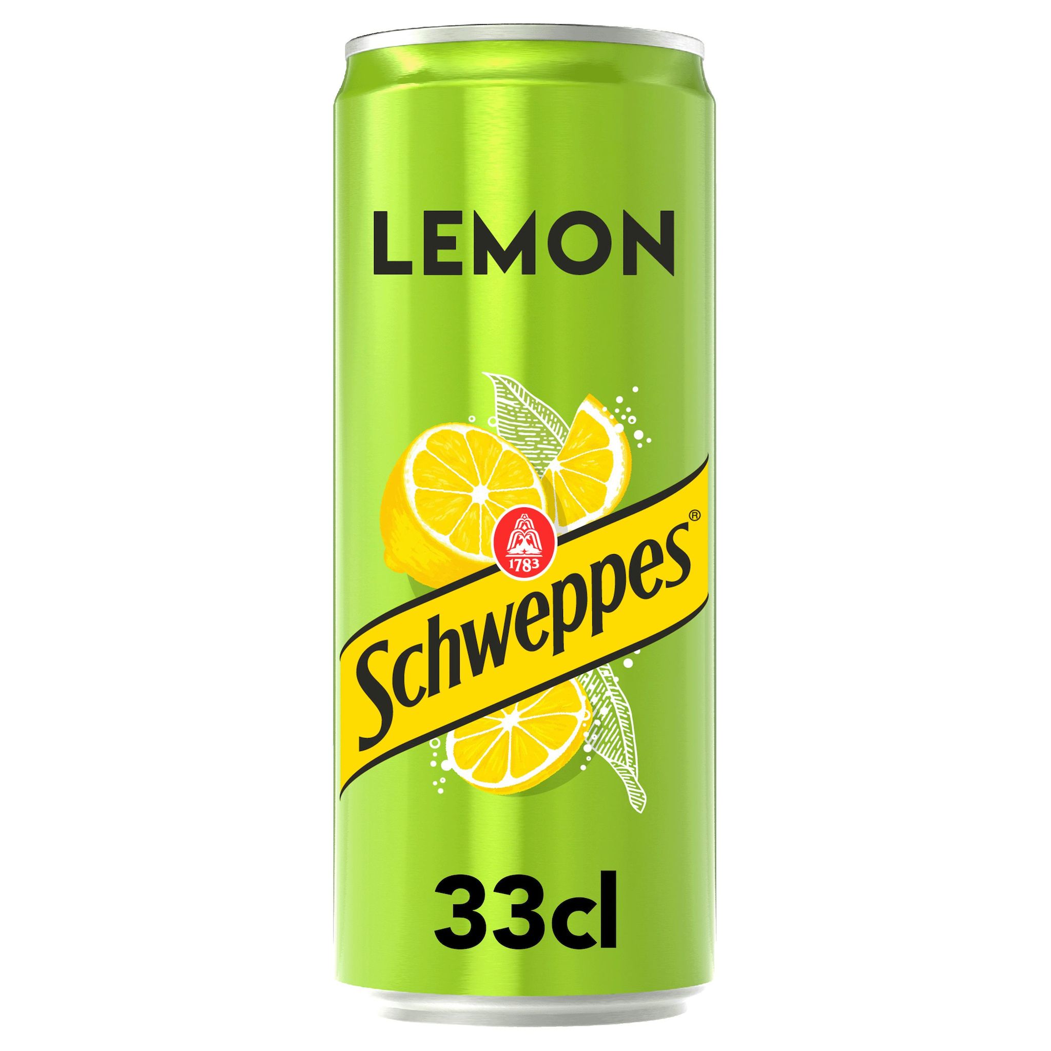 SCHWEPPES Boisson gazeuse saveur citron et citron vert 33cl