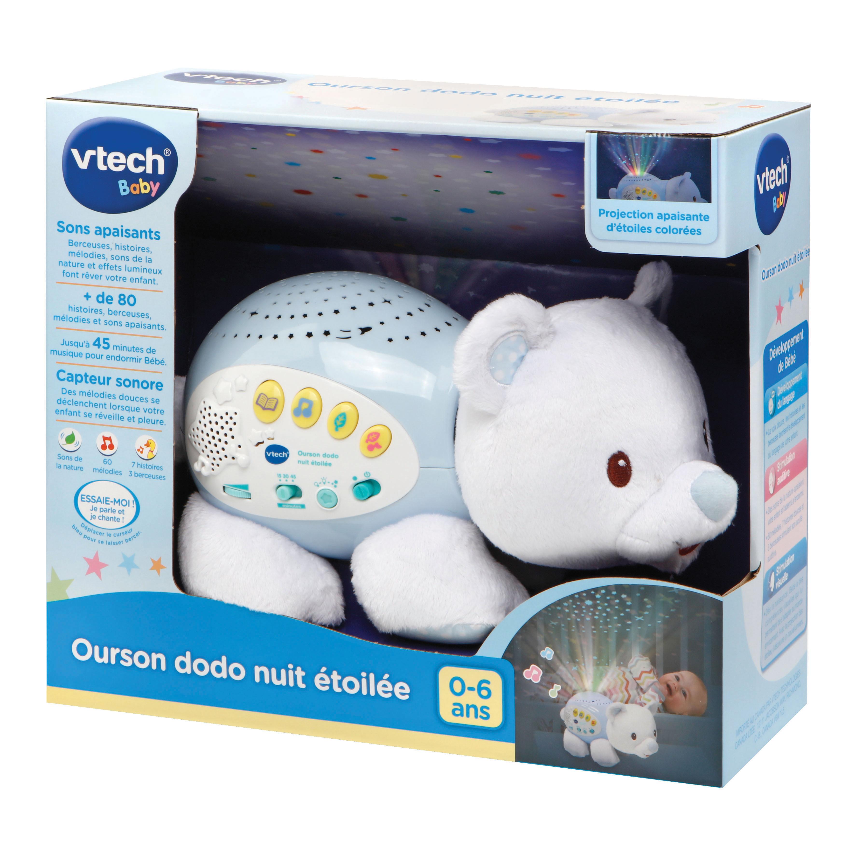 Voir la diapositive 5 : VTECH Ourson Dodo Nuit Étoilée