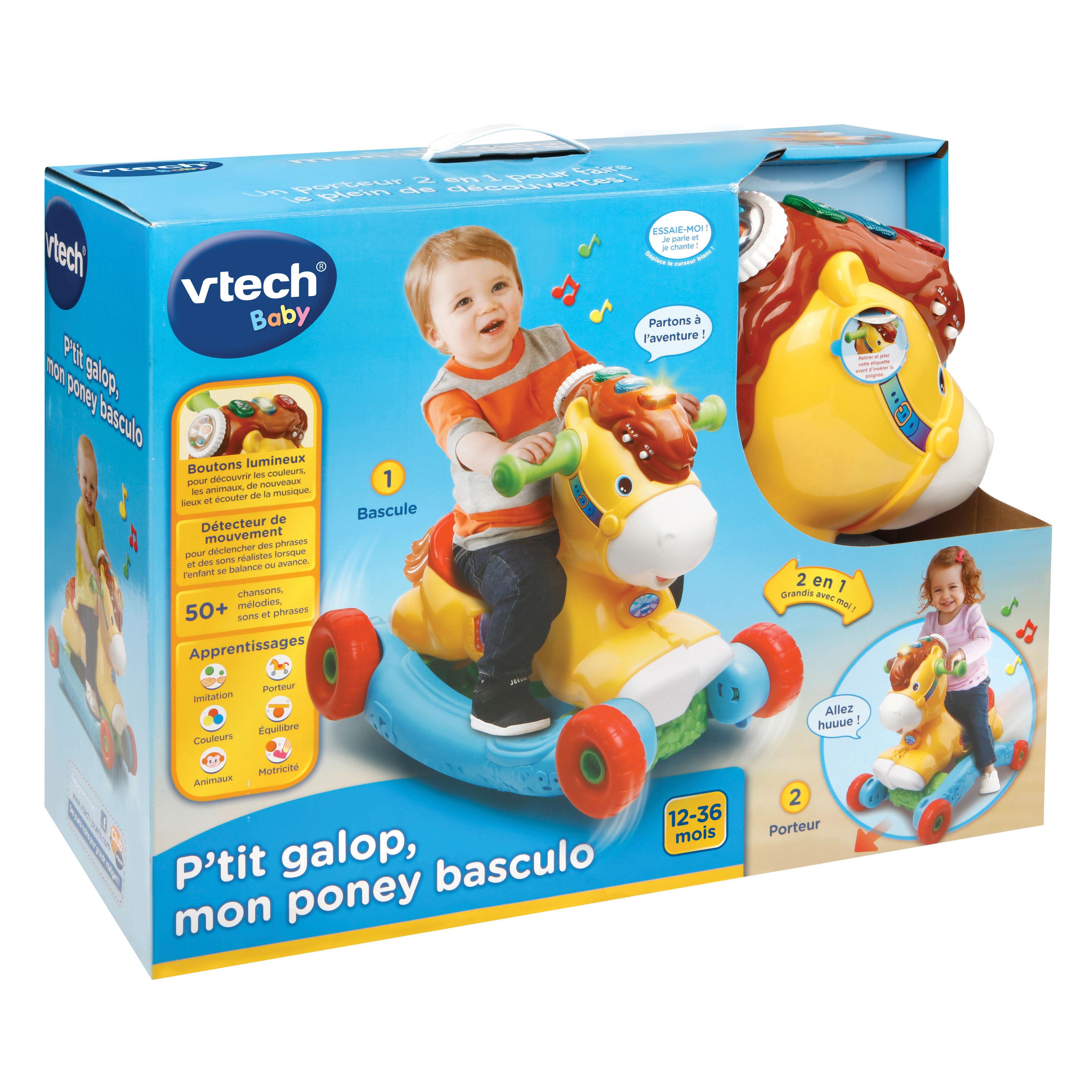 Voir la diapositive 4 : VTECH Ptit Galopin Mon Poney Basculo
