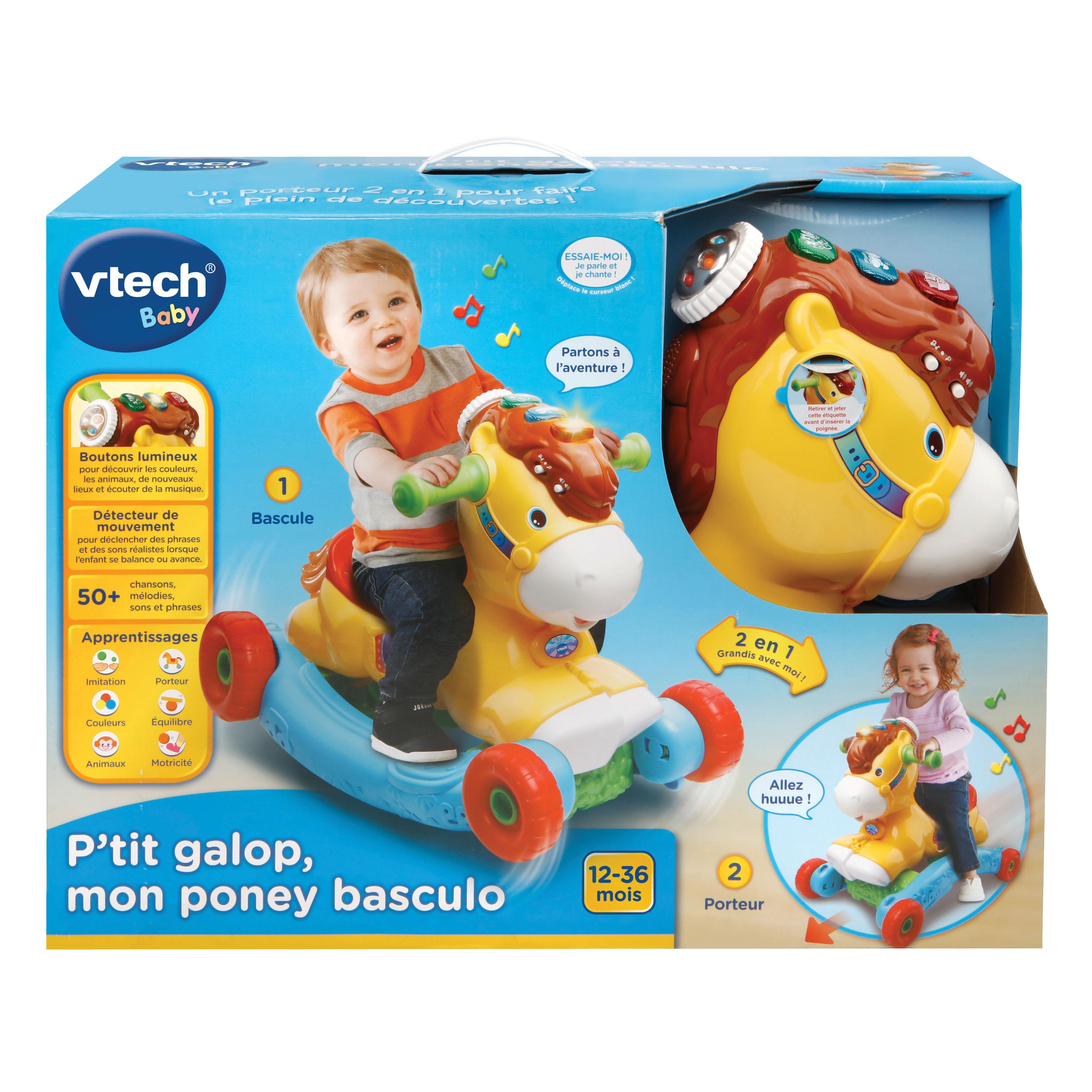 Voir la diapositive 5 : VTECH Ptit Galopin Mon Poney Basculo