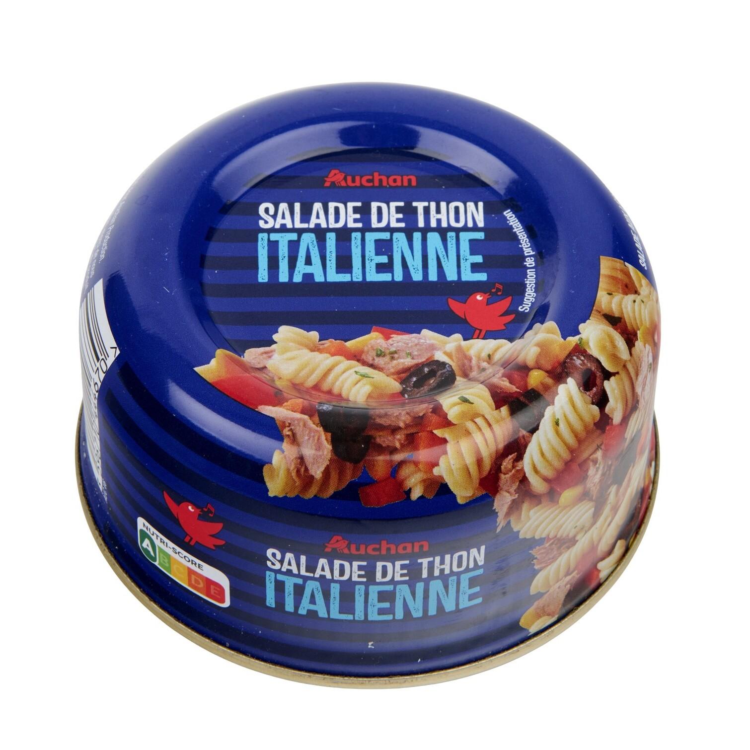 Voir la diapositive 5 : AUCHAN Salade Italienne au thon 250g