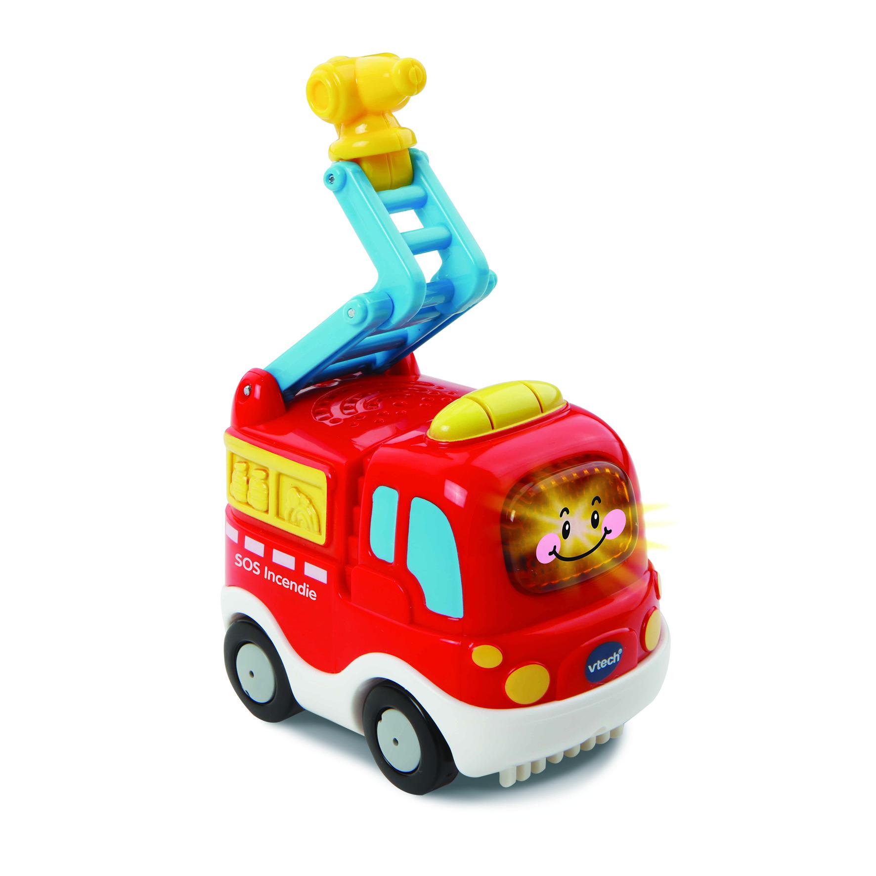 Voir la diapositive 4 : VTECH Maxi caserne de Pompiers Tut Tut Bolides