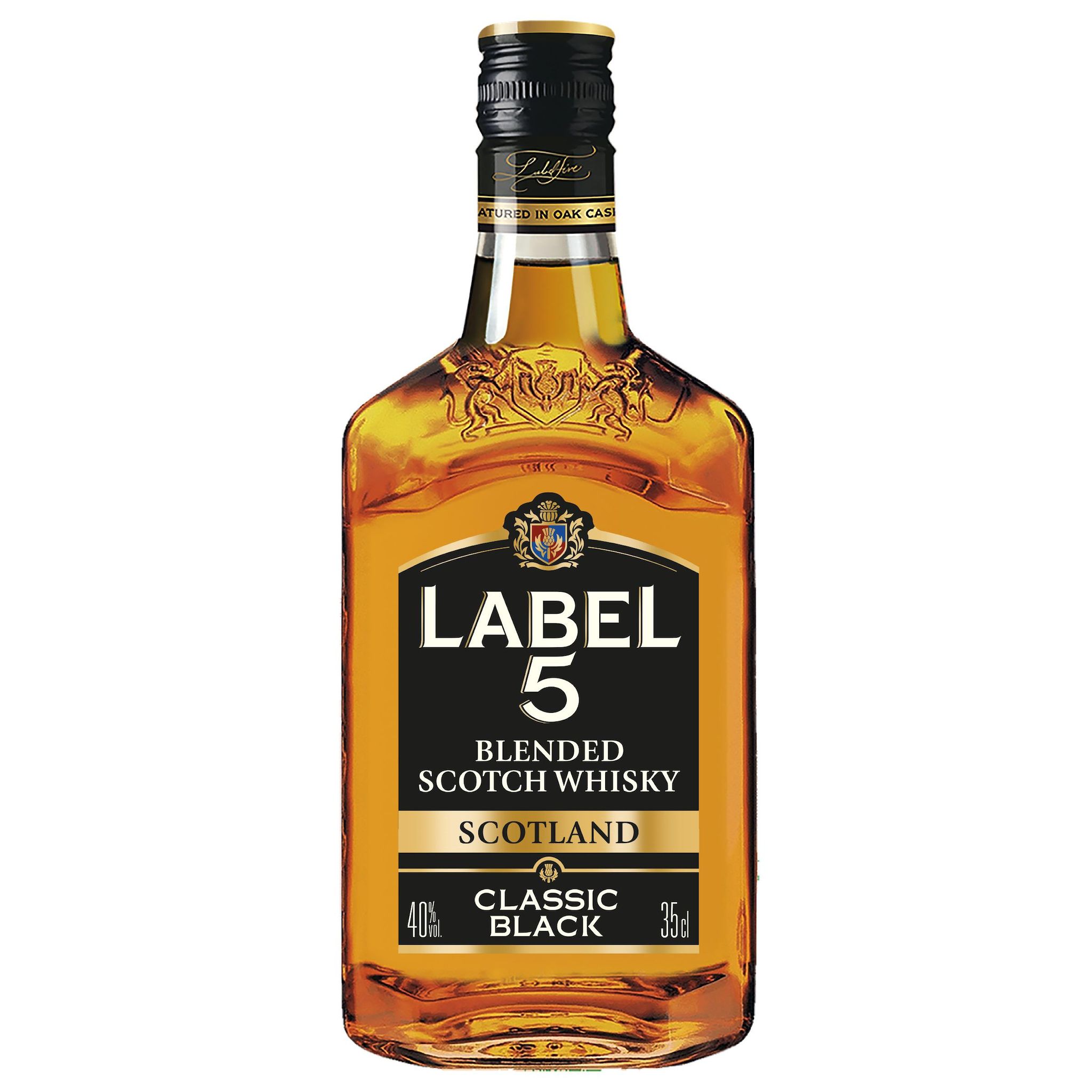 LABEL 5 Whisky Blended scotch Scotland Classic Black 40% 35cl