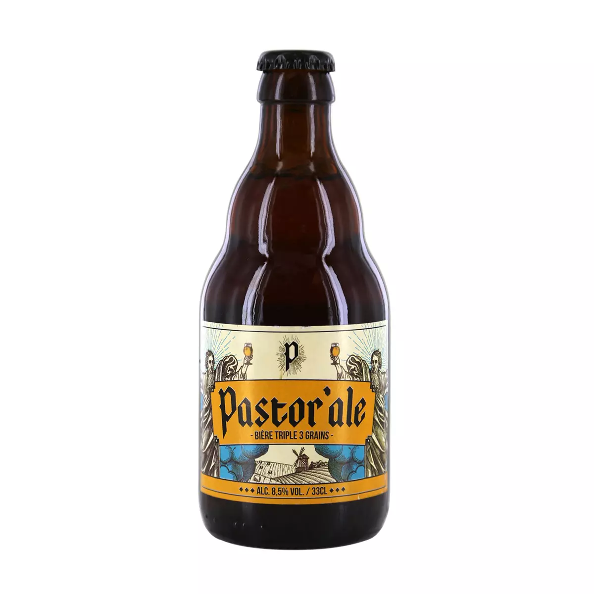 PASTO'RALE Bière blonde triple 8.5% 33cl