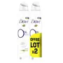 DOVE Original Déodorant spray 0% d'alcool 2x200ml