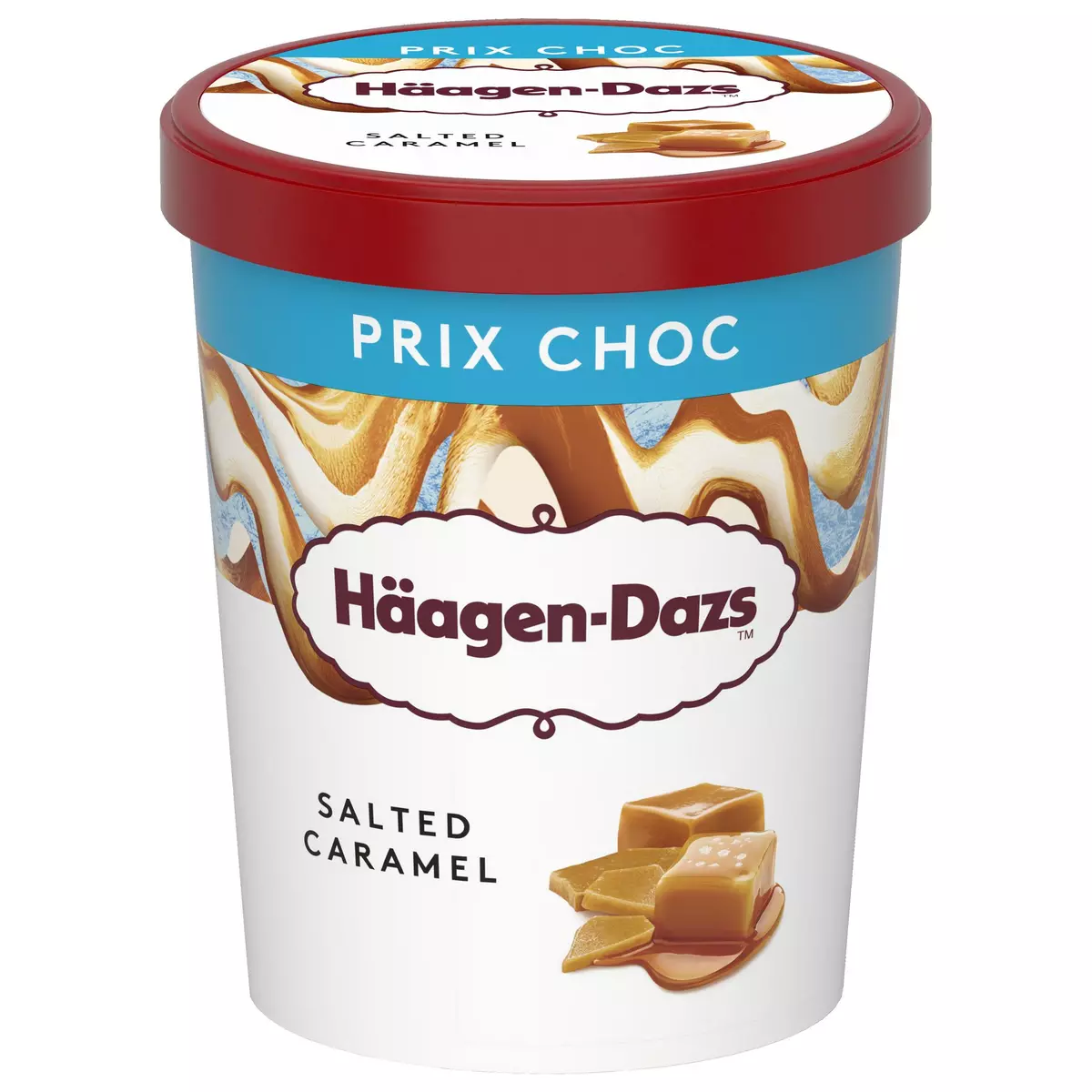 HAAGEN DAZS Pot de crème glacée caramel beurre salé 560g