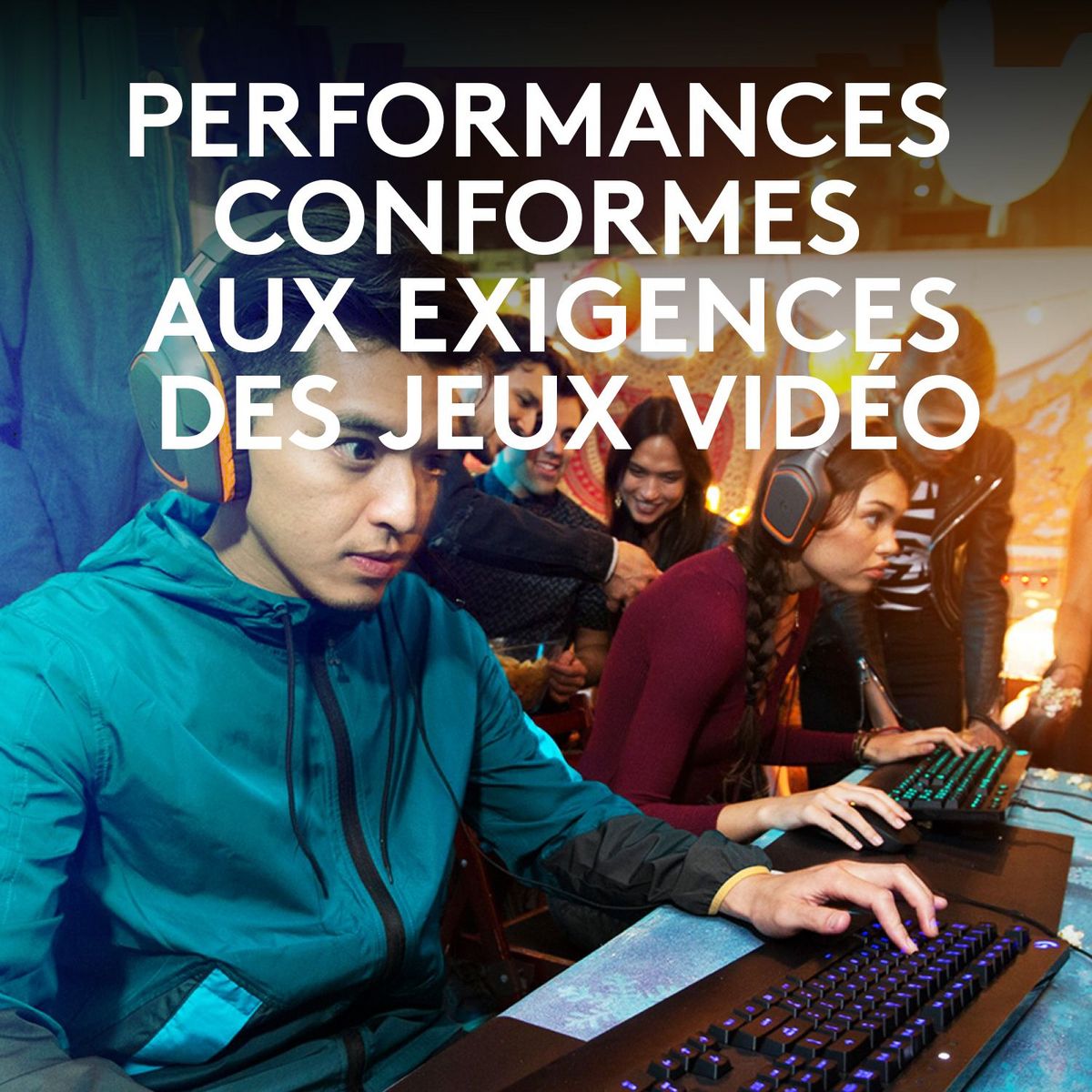 LOGITECH Clavier Gaming G213 Prodigy Filaire Rétroéclairé