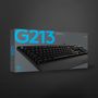 Voir la diapositive 5 : LOGITECH Clavier Gaming G213 Prodigy Filaire Rétroéclairé