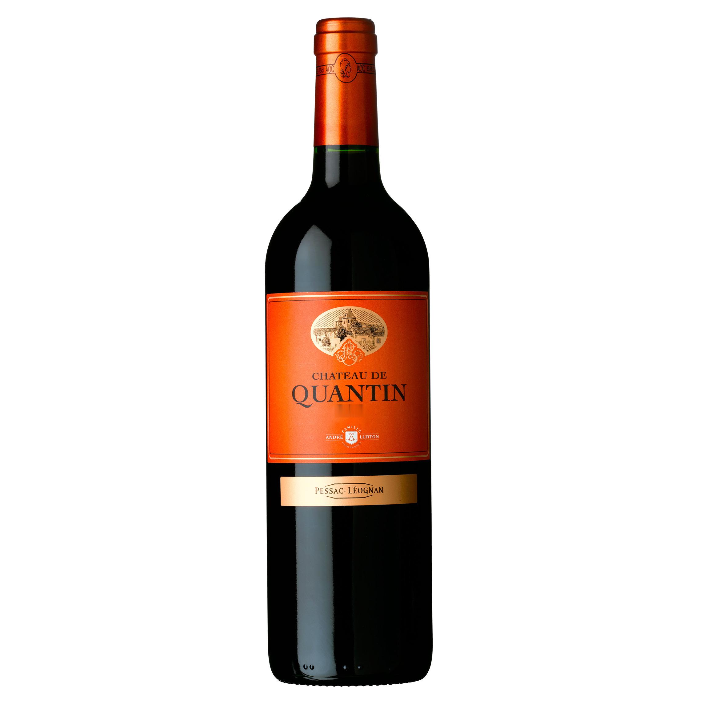 Voir la diapositive 2 : Vin rouge AOP Pessac Léognan Château de Quantin 2019 75cl
