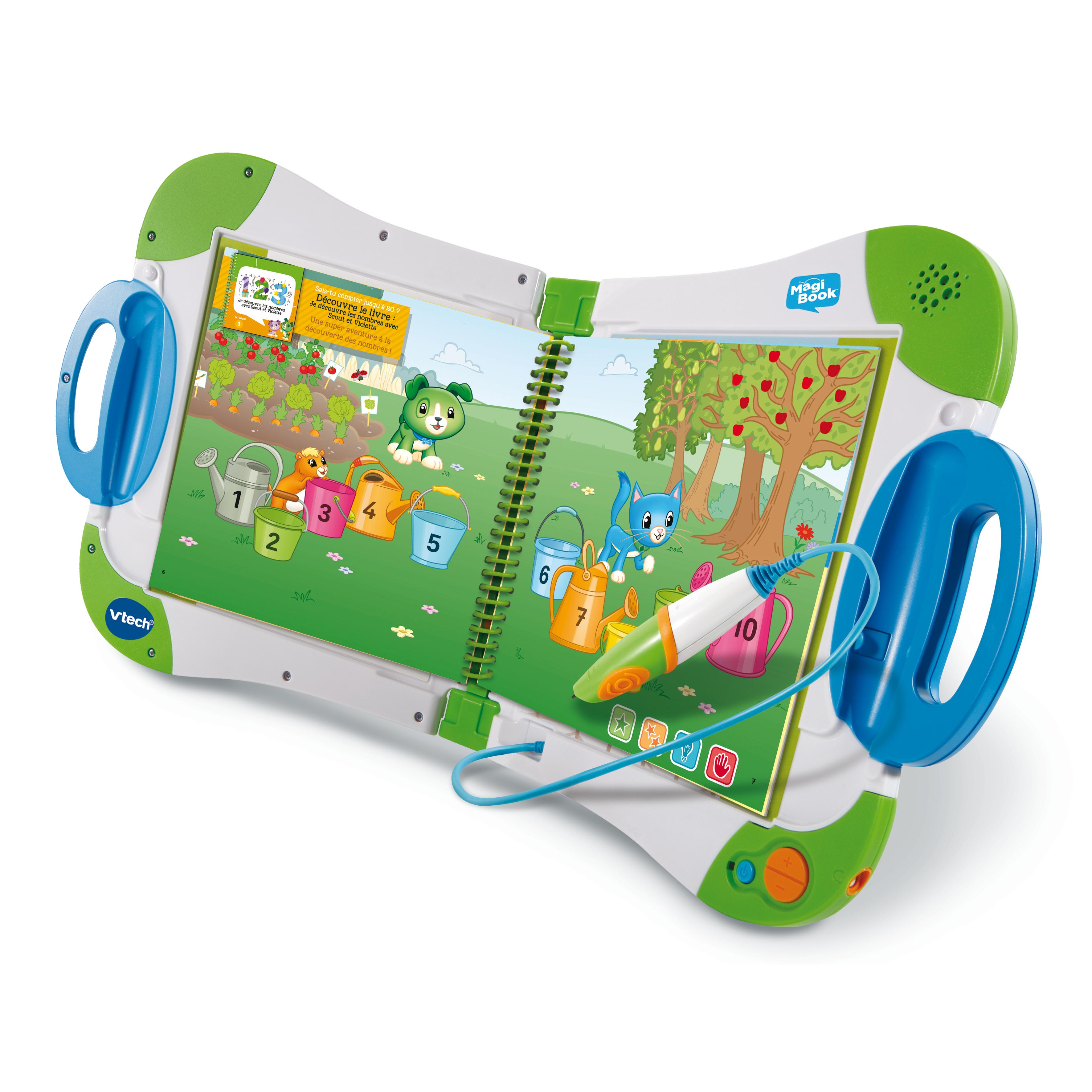 Voir la diapositive 2 : VTECH Magibook Starter Pack vert