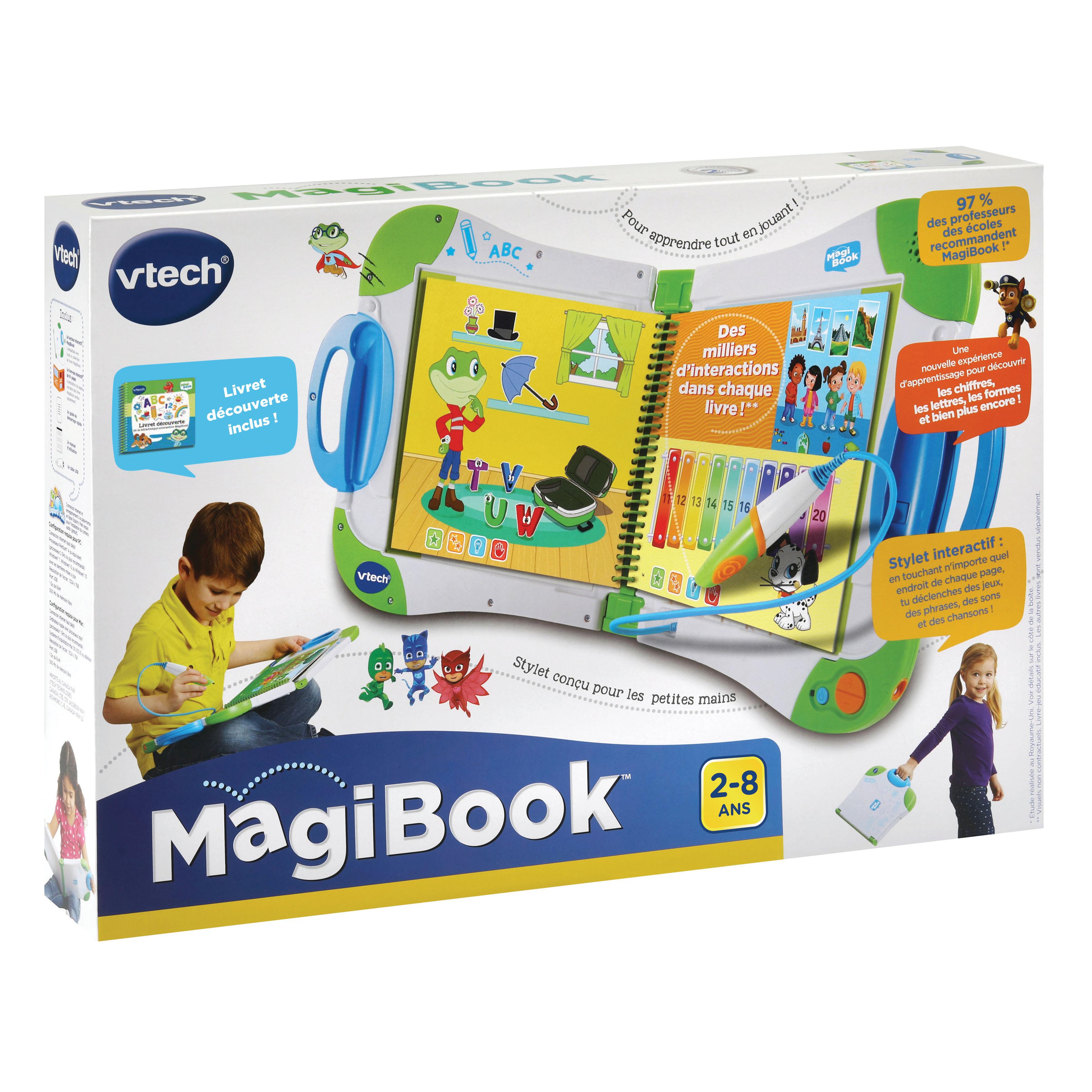 Voir la diapositive 5 : VTECH Magibook Starter Pack vert