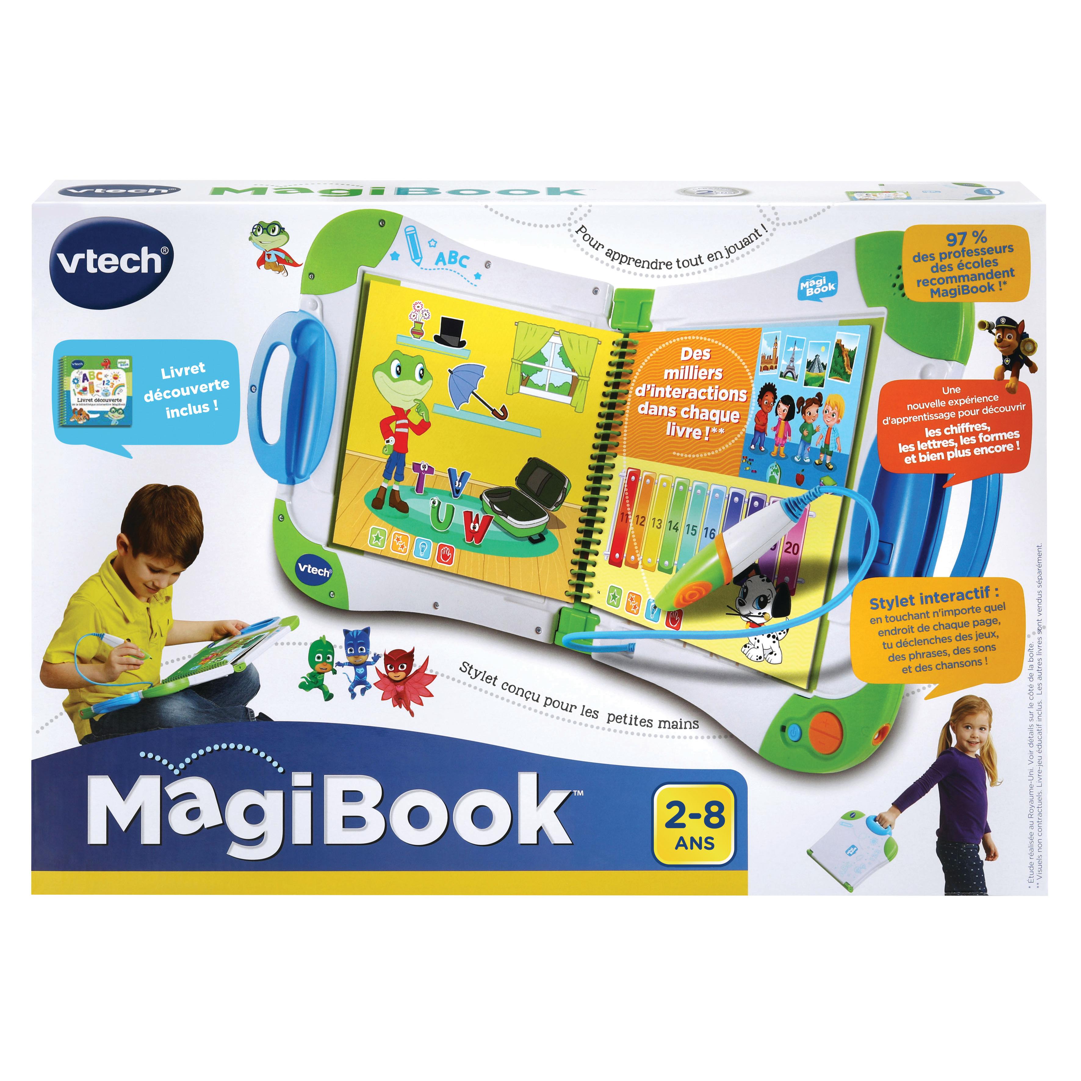 Voir la diapositive 6 : VTECH Magibook Starter Pack vert
