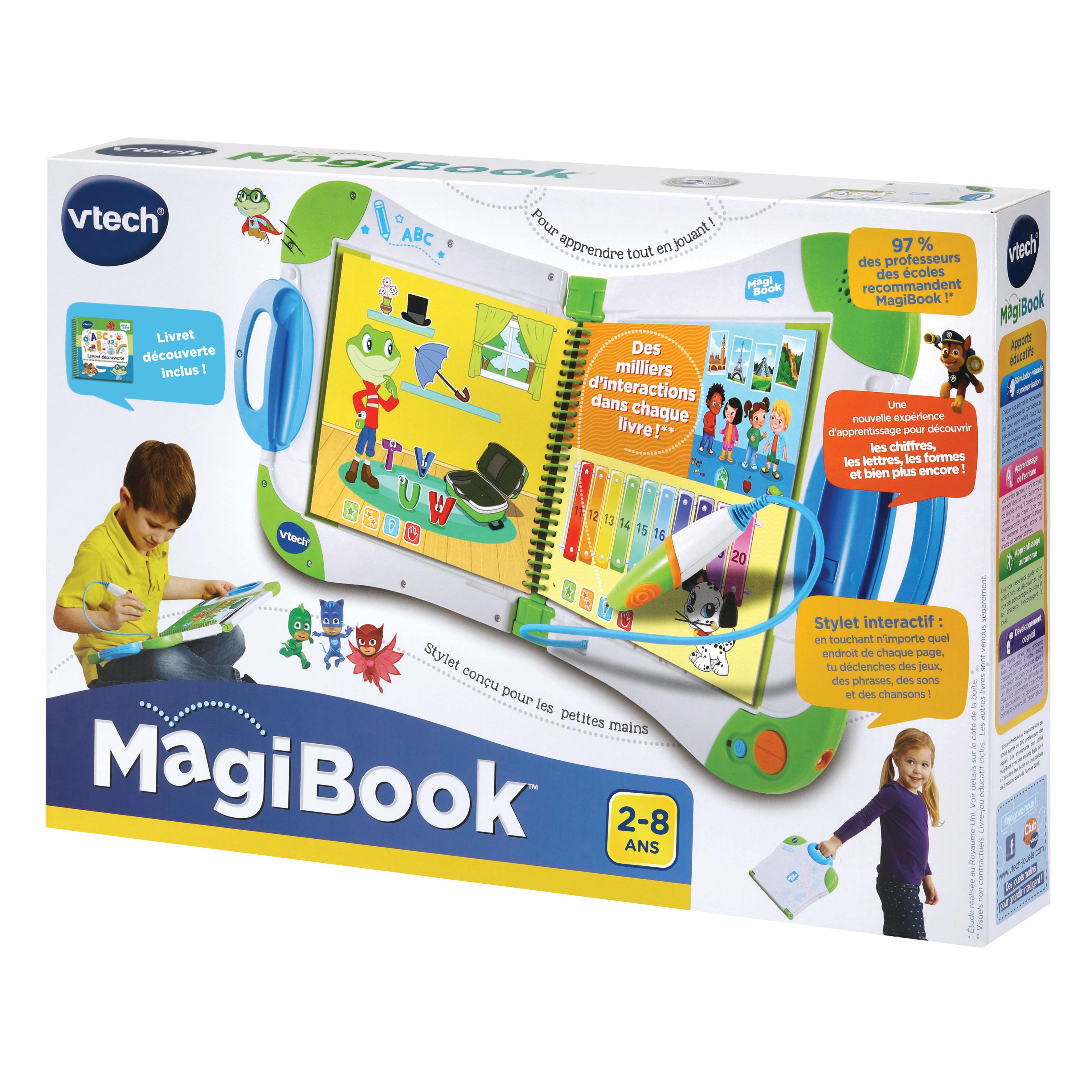 Voir la diapositive 7 : VTECH Magibook Starter Pack vert