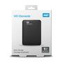 Voir la diapositive 5 : WESTERN DIGITAL Disque dur externe 1 To Noir WDBUZG0010BBK-WESN
