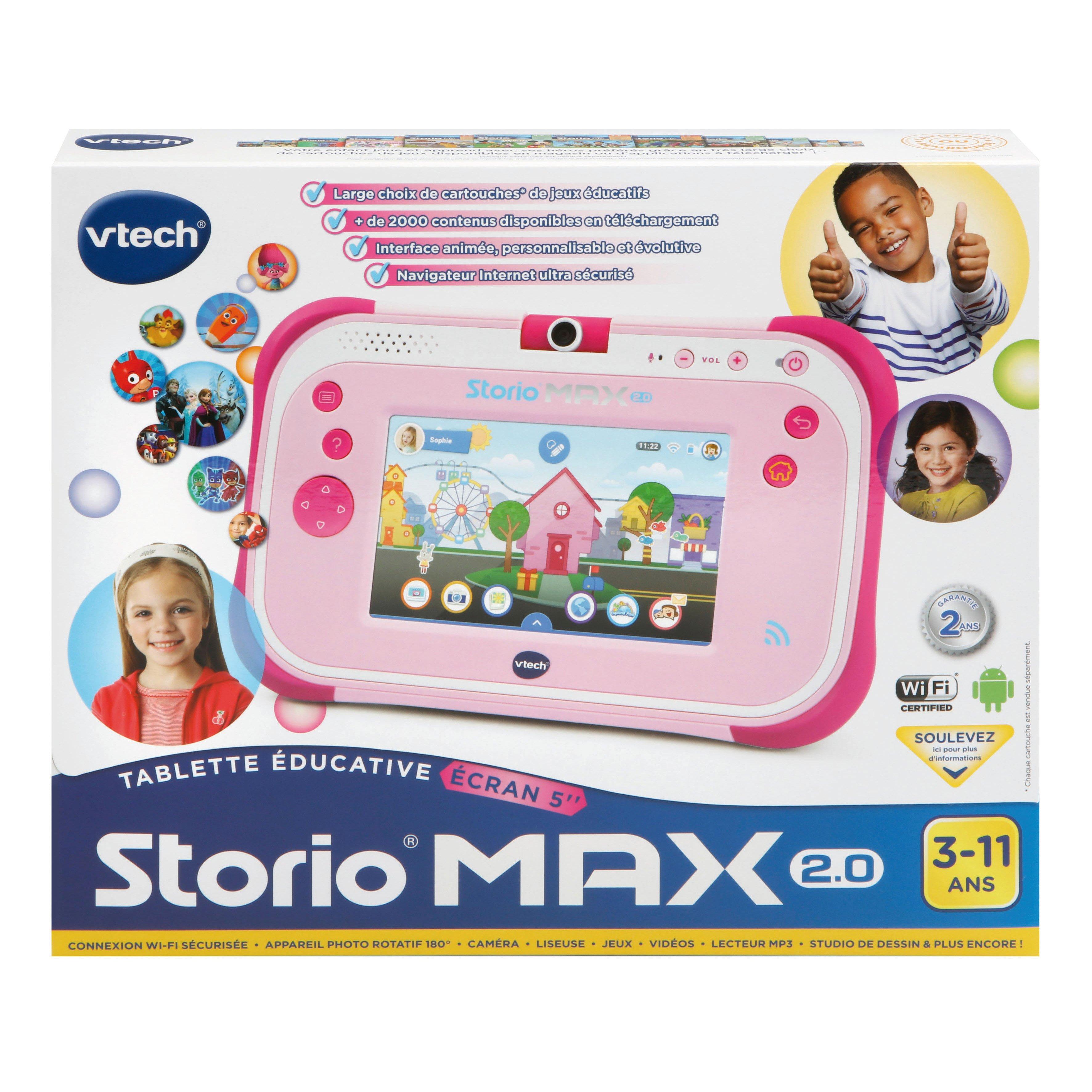 Voir la diapositive 6 : VTECH Tablette Storio Max - Rose