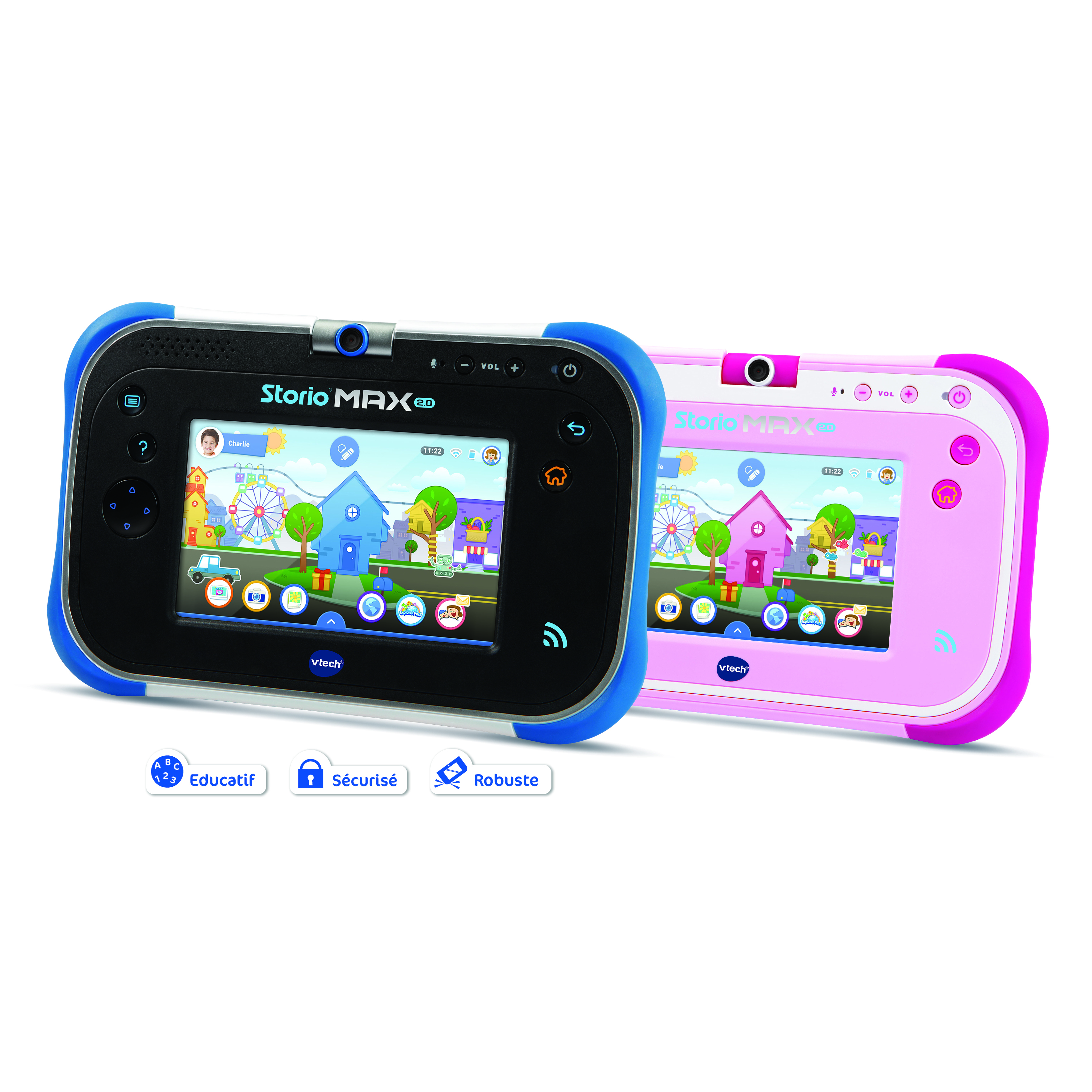 Voir la diapositive 9 : VTECH Tablette Storio Max - Bleu