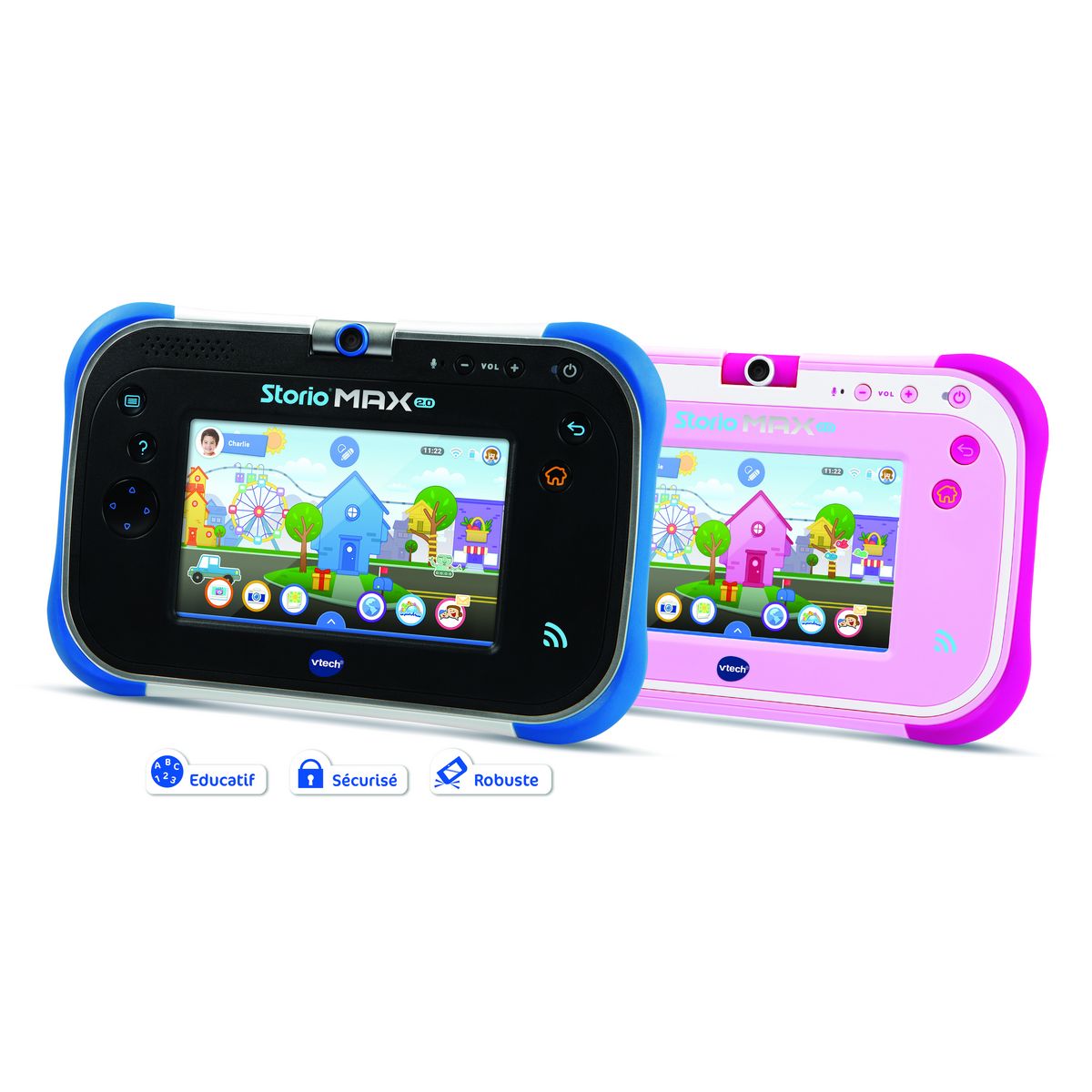 VTECH Tablette Storio Max - Bleu