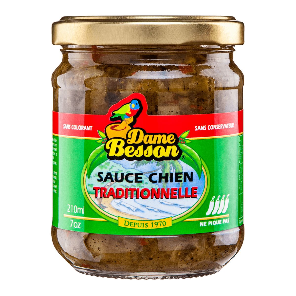 DAME BESSON Sauce chien non piquante 21cl