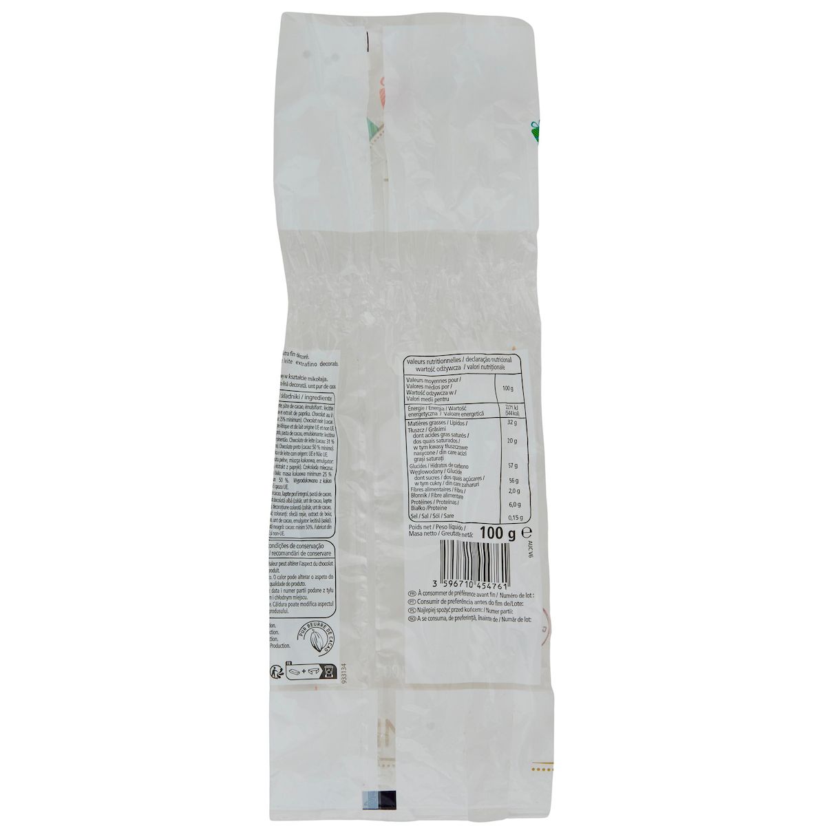 VENDOME Moulage Père Noël en chocolat au lait extra fin décoré 100g