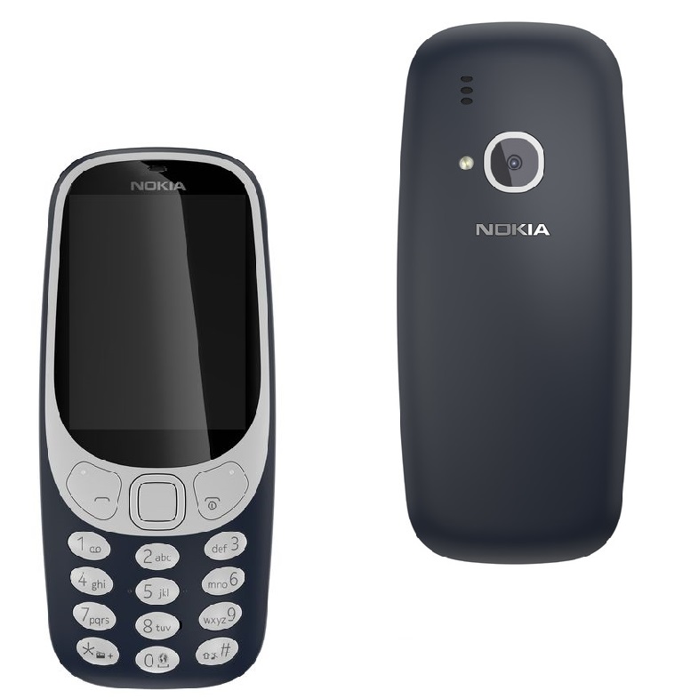 Voir la diapositive 4 : NOKIA Téléphone portable NOKIA 3310 - Double SIM - Bleu