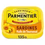 CONSERVERIE PARMENTIER Sardines à l'huile de tournesol  135g