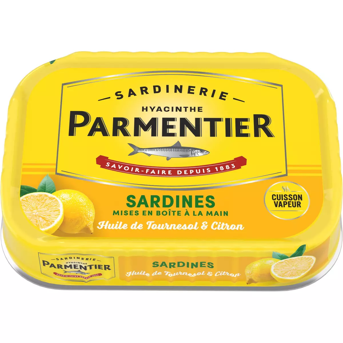 PARMENTIER Sardines avec du citron 135g