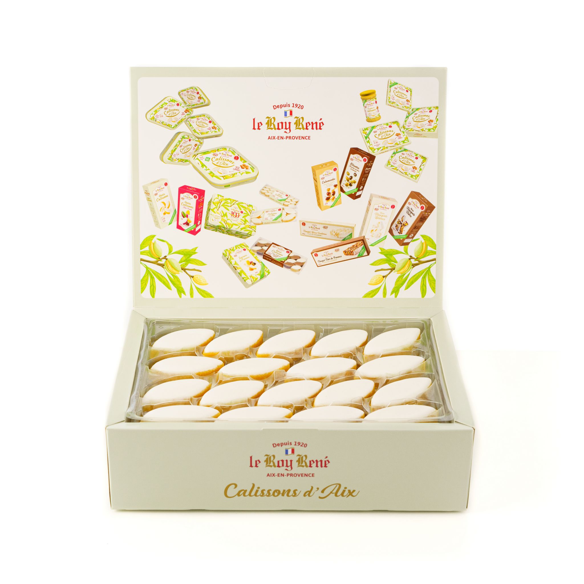 ROY RENE Calissons d'Aix Amandine en boîte 950g