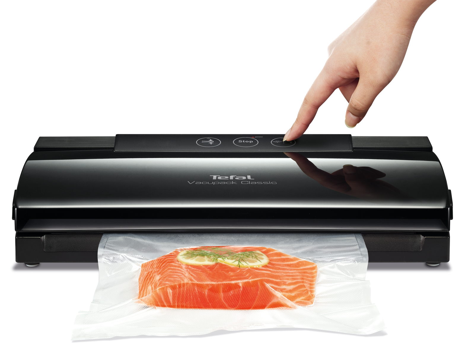 Voir la diapositive 18 : TEFAL Machine sous vide alimentaire&nbsp;Vacupack classic VT254070