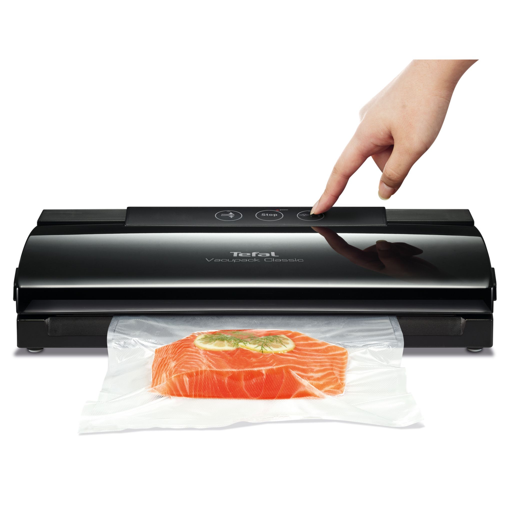 Voir la diapositive 18 : TEFAL Machine sous vide alimentaire&nbsp;Vacupack classic VT254070